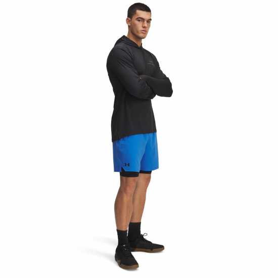 Under Armour Мъжки Шорти Vanish 2-In-1 Shorts Mens Blue Atlantis Мъжки къси панталони
