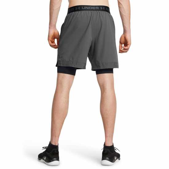 Under Armour Мъжки Шорти Vanish 2-In-1 Shorts Mens Кастлърок Мъжки къси панталони