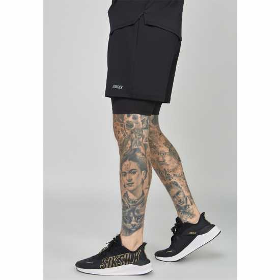Siksilk Dual Shorts Sn99  Мъжки къси панталони