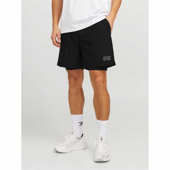 Мъжки Шорти Jack And Jones Cnz Fitness 2-In-1 Shorts Mens  Мъжки къси панталони