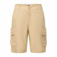 Pretty Green Мъжки Къси Панталони С Джобове Cargo Shorts Mens Beige 