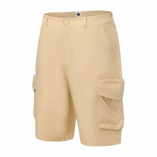 Pretty Green Мъжки Къси Панталони С Джобове Cargo Shorts Mens Beige Pretty Green Мъжки Къси Панталони С Джобове Cargo Shorts Mens Beige