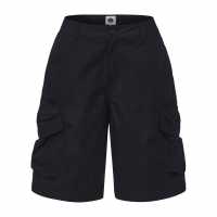 Pretty Green Мъжки Къси Панталони С Джобове Cargo Shorts Mens Black 