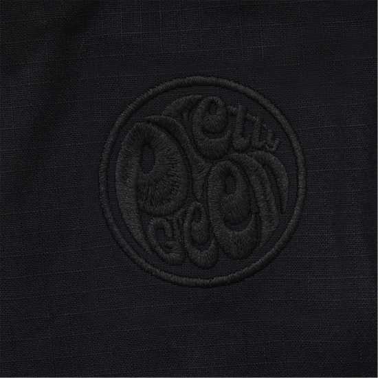 Pretty Green Мъжки Къси Панталони С Джобове Cargo Shorts Mens Black 