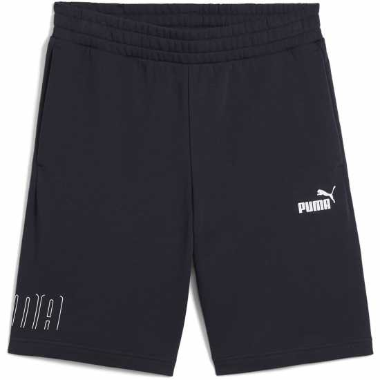 Puma Sport Graphic Jersey Jogger Shorts Пума Нави Puma Sport Graphic Jersey Jogger Shorts Пума Нави