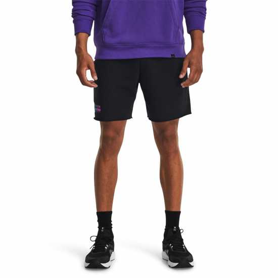 Under Armour Мъжки Къси Панталони За Фитнес Armour Pjt Rock Hwt Terry Shorts Gym Short Mens  Мъжки къси панталони