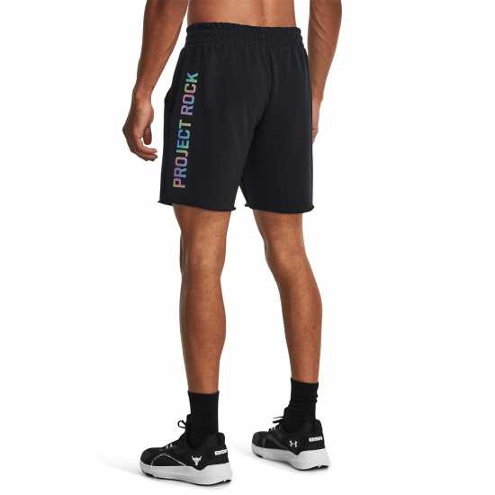Under Armour Мъжки Къси Панталони За Фитнес Armour Pjt Rock Hwt Terry Shorts Gym Short Mens  Мъжки къси панталони