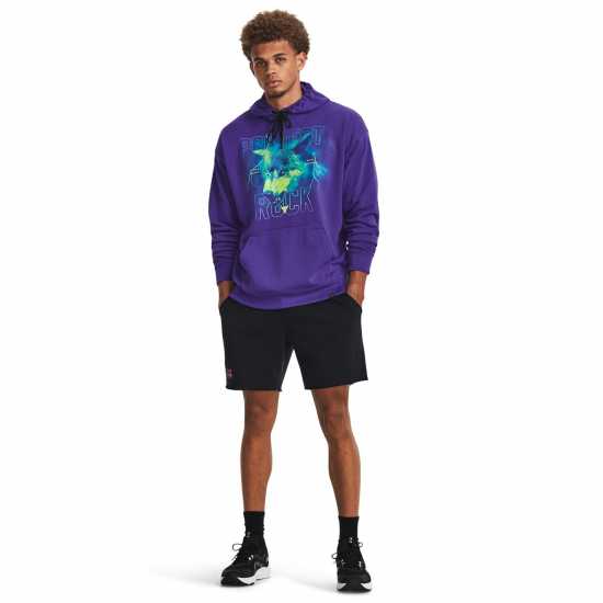 Under Armour Мъжки Къси Панталони За Фитнес Armour Pjt Rock Hwt Terry Shorts Gym Short Mens  Мъжки къси панталони