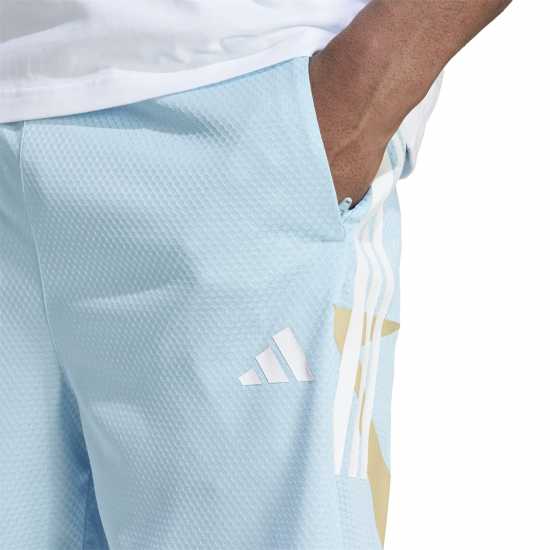 Мъжки къси панталони Adidas House Of Tiro Nations Shorts Adults Lt Blue/White Adidas House Of Tiro Nations Shorts Adults Lt Blue/White Мъжки къси панталони