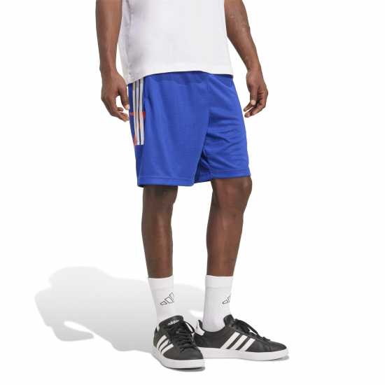 Мъжки къси панталони Adidas House Of Tiro Nations Shorts Adults Dk Blue/White Adidas House Of Tiro Nations Shorts Adults Dk Blue/White Мъжки къси панталони