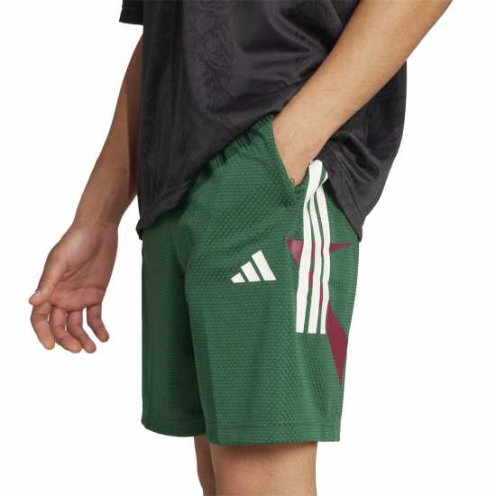 Adidas House Of Tiro Nations Shorts Adults Grn/Burg/Wte Мъжки къси панталони