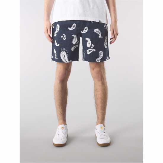 Мъжки къси панталони Pretty Green Pg Widnes Pais Short Sn53 Pretty Green Pg Widnes Pais Short Sn53 Мъжки къси панталони