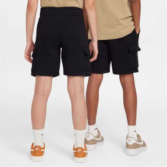 Nike Kids' Cargo Shorts Black 