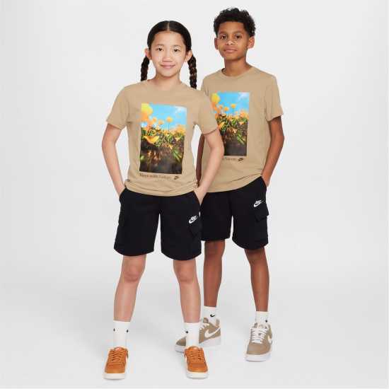 Nike Kids' Cargo Shorts Black 