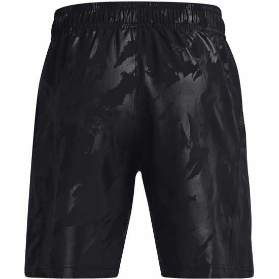 Under Armour Мъжки Шорти Emboss Shorts Mens Черно Мъжки къси панталони