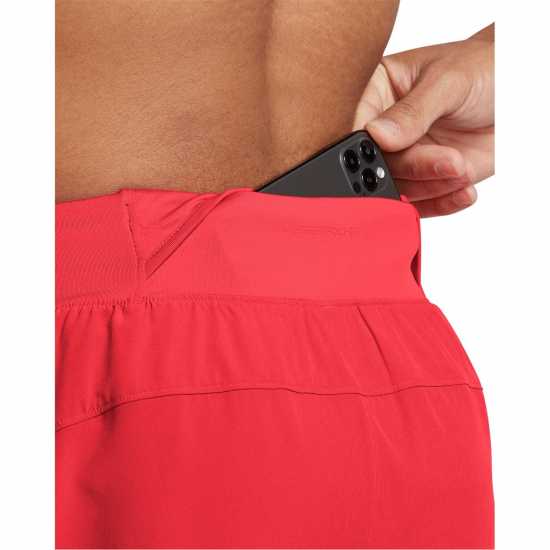 Under Armour LAUNCH PRO 5'' SHORTS Red Мъжки къси панталони