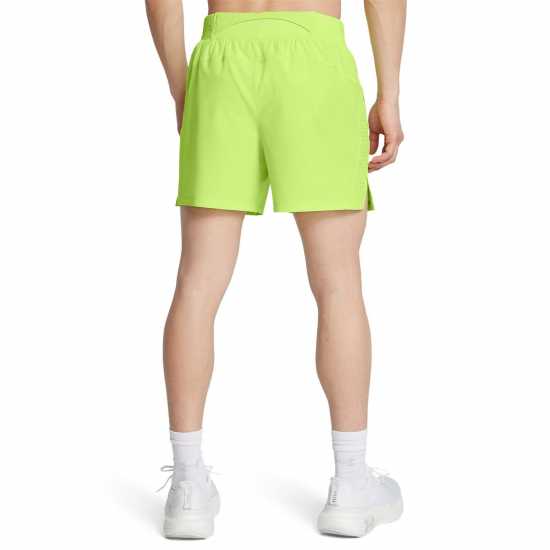 Мъжки къси панталони Under Armour LAUNCH PRO 5'' SHORTS Green Under Armour LAUNCH PRO 5'' SHORTS Green Мъжки къси панталони