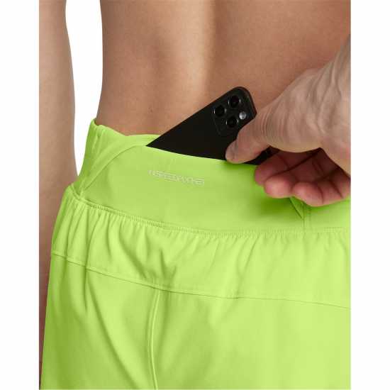 Мъжки къси панталони Under Armour LAUNCH PRO 5'' SHORTS Green Under Armour LAUNCH PRO 5'' SHORTS Green Мъжки къси панталони
