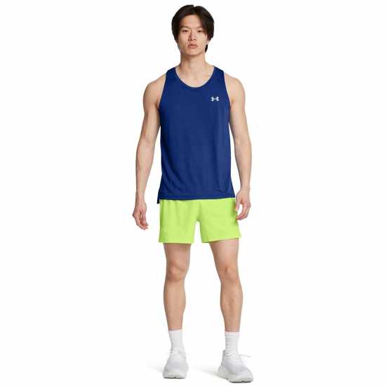 Мъжки къси панталони Under Armour LAUNCH PRO 5'' SHORTS Green Under Armour LAUNCH PRO 5'' SHORTS Green Мъжки къси панталони