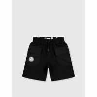 Pretty Green Pg Stamford Shorts Sn53 Черно Мъжки къси панталони