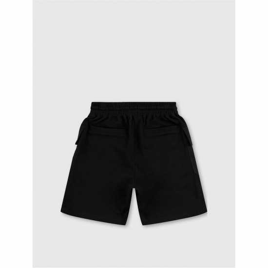 Мъжки къси панталони Pretty Green Pg Stamford Shorts Sn53 Черно Pretty Green Pg Stamford Shorts Sn53 Черно Мъжки къси панталони