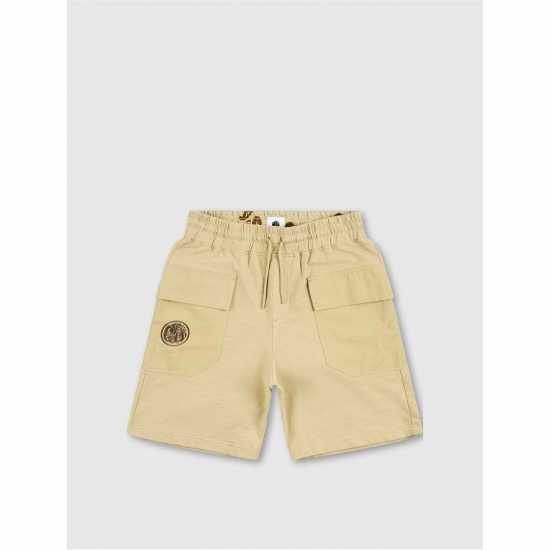 Мъжки къси панталони Pretty Green Pg Stamford Shorts Sn53 Тоуп Pretty Green Pg Stamford Shorts Sn53 Тоуп Мъжки къси панталони