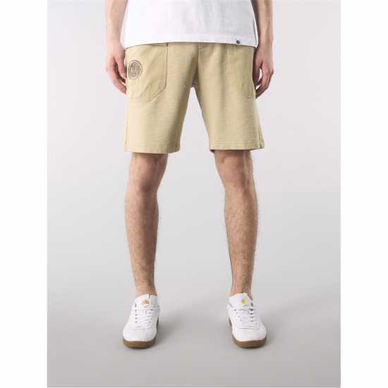 Мъжки къси панталони Pretty Green Pg Stamford Shorts Sn53 Тоуп Pretty Green Pg Stamford Shorts Sn53 Тоуп Мъжки къси панталони