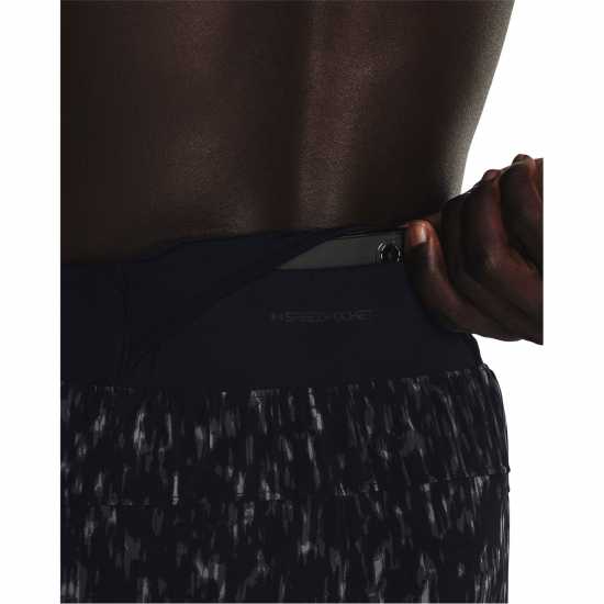 Under Armour Мъжки Шорти Launch Elite 5 Shorts Mens Черно Мъжки къси панталони
