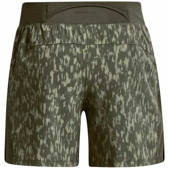 Under Armour Мъжки Шорти Launch Elite 5 Shorts Mens Зелено Мъжки къси панталони