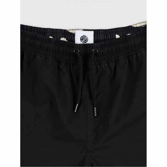 Pretty Green Men's Stamford Cargo Shorts Черно Pretty Green Men's Stamford Cargo Shorts Черно