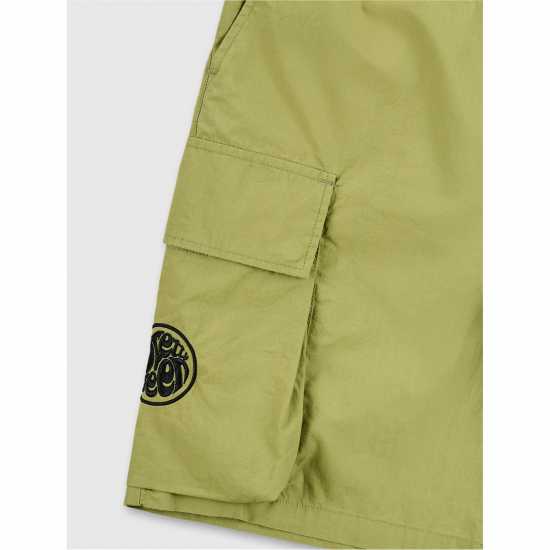 Pretty Green Men's Stamford Cargo Shorts Хаки Pretty Green Men's Stamford Cargo Shorts Хаки