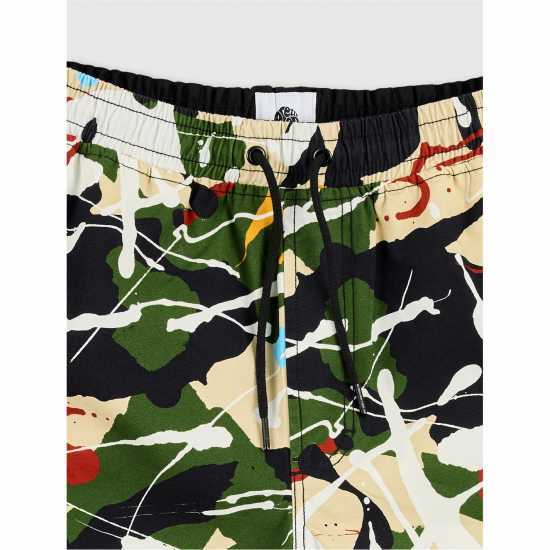 Pretty Green Men's Convergence Cargo Shorts  