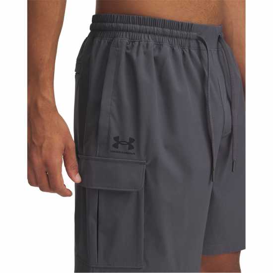 Under Armour Men's Vibe Woven Cargo Shorts C Rock/Black 