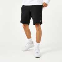 Jack Wills Balmore Pheasant Sweat Shorts Black Мъжко облекло за едри хора