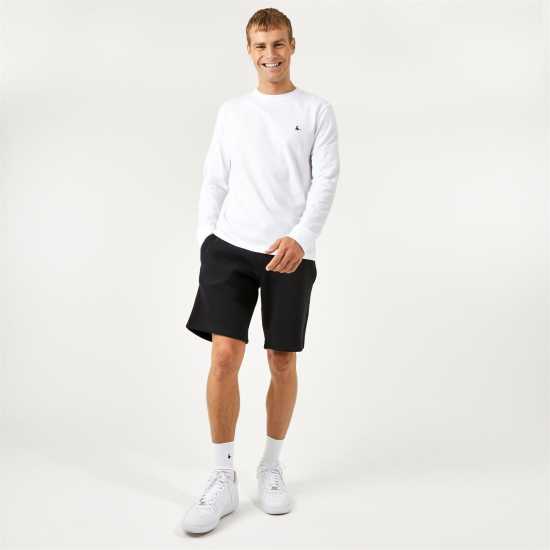 Мъжки къси панталони Jack Wills Balmore Pheasant Sweat Shorts Черно Jack Wills Balmore Pheasant Sweat Shorts Черно Мъжки къси панталони