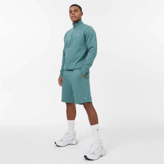 Мъжки къси панталони Jack Wills Balmore Pheasant Sweat Shorts Морско зелено Jack Wills Balmore Pheasant Sweat Shorts Морско зелено Мъжки къси панталони