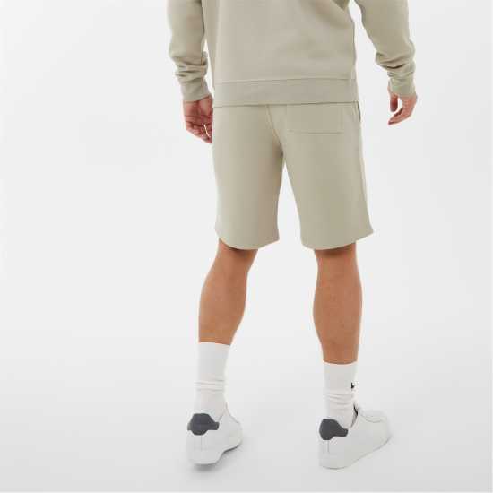 Jack Wills Balmore Pheasant Sweat Shorts Chalk Мъжко облекло за едри хора