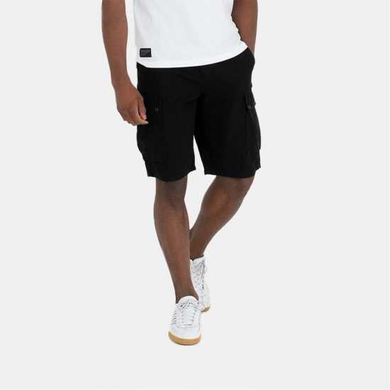 Peaceful Hooligan Men's Cargo Shorts Black Peaceful Hooligan Men's Cargo Shorts Black