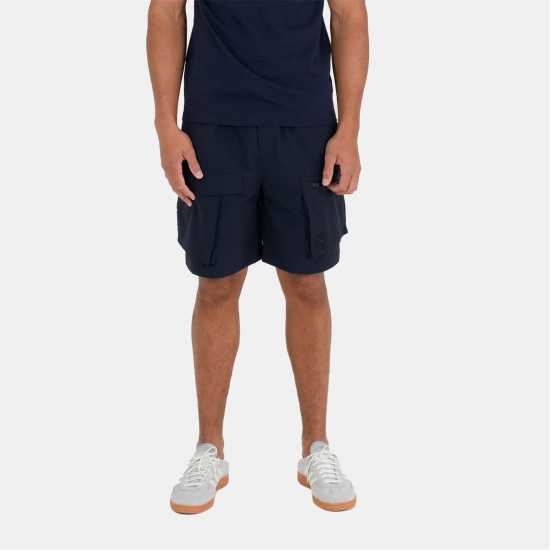 Peaceful Hooligan Men's Peaceful Bowler Cargo Shorts Navy 