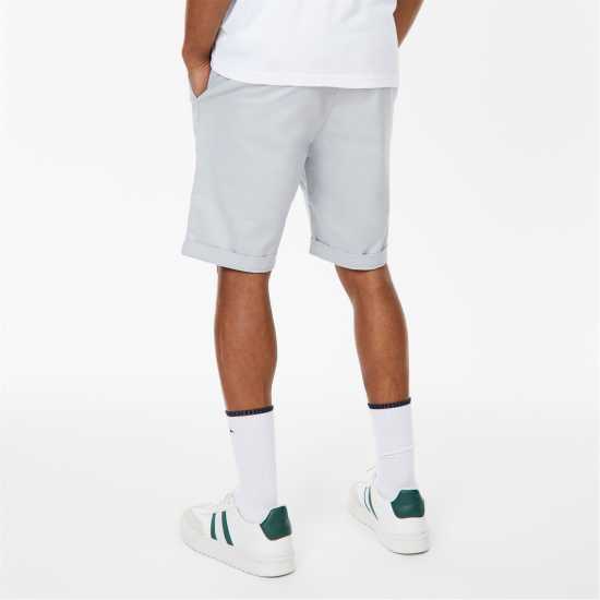 Мъжки Къси Панталони Jack Wills Slim Chino Shorts Mens Хладно сиво Мъжки панталони чино