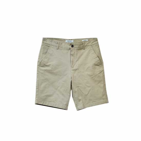 Мъжки Къси Панталони Jack Wills Slim Chino Shorts Mens Taupe 