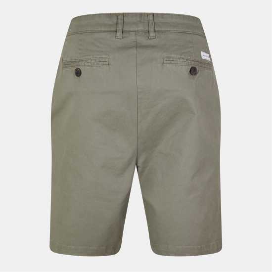 Мъжки Къси Панталони Jack Wills Slim Chino Shorts Mens Олива Мъжки панталони чино