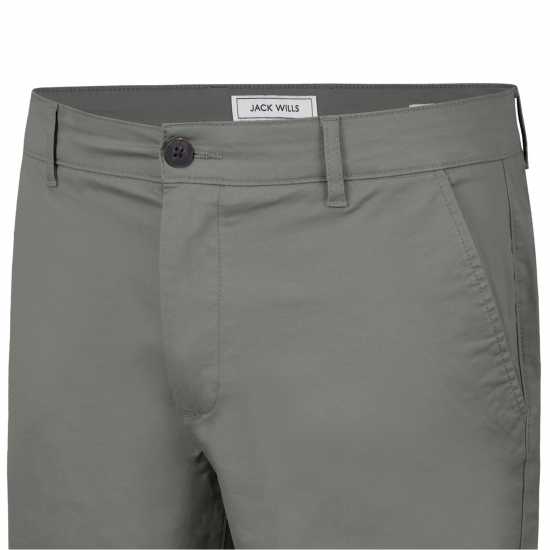 Мъжки Къси Панталони Jack Wills Slim Chino Shorts Mens Олива Мъжки панталони чино