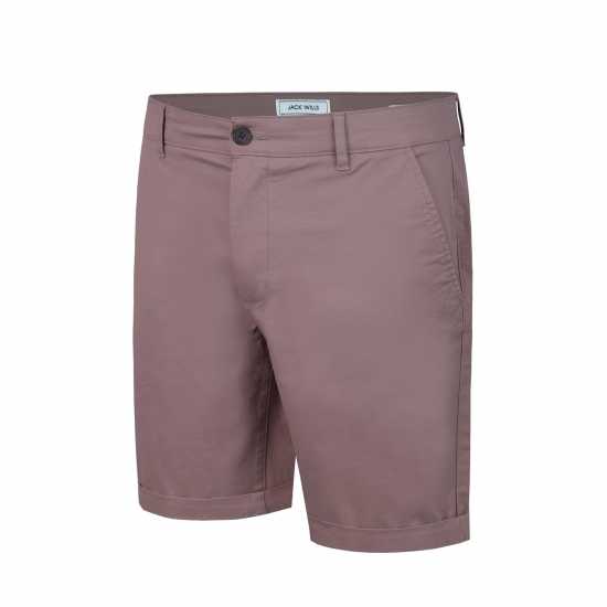 Мъжки Къси Панталони Jack Wills Slim Chino Shorts Mens Лунен камък Мъжки панталони чино
