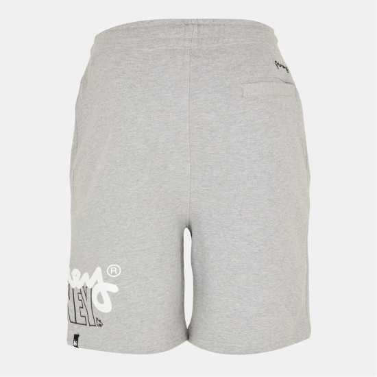 Money Stencil Short Grey Мъжки къси панталони