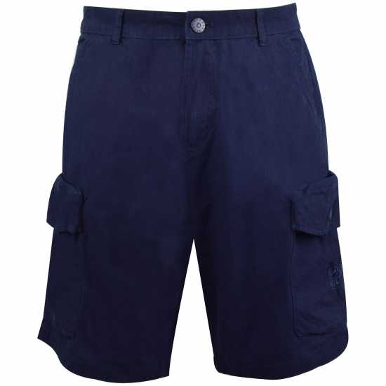 Pretty Green Shorts Морска синьо Pretty Green Shorts Морска синьо