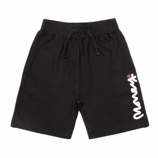 Money Chop Sig Short Jnr Черно Money Chop Sig Short Jnr Черно