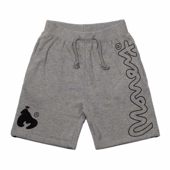 Money Sig Ape Short Jnr Сиво 