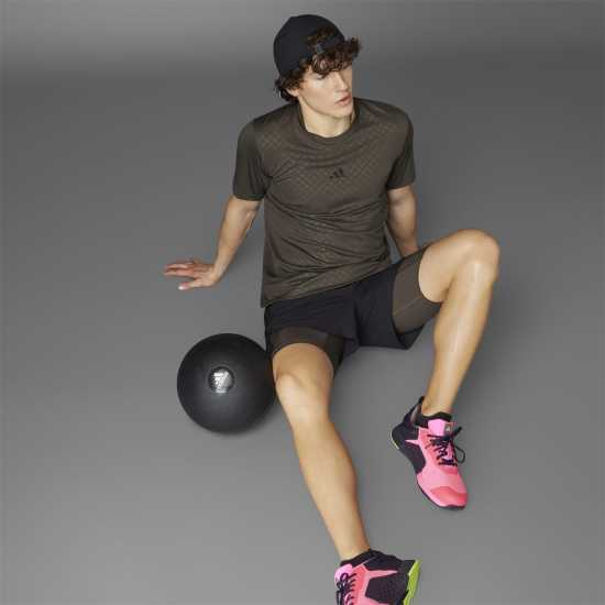 Adidas Мъжки Шорти Power Workout Two-In-One Shorts Mens  Мъжки къси панталони