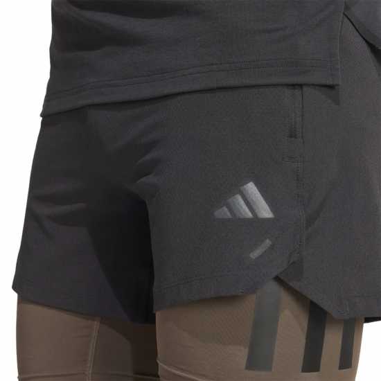 Adidas Мъжки Шорти Power Workout Two-In-One Shorts Mens  Мъжки къси панталони